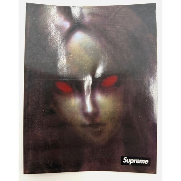 Supreme 94 Dragon Crest & Dark Face Sticker Set - Picture 3 of 3